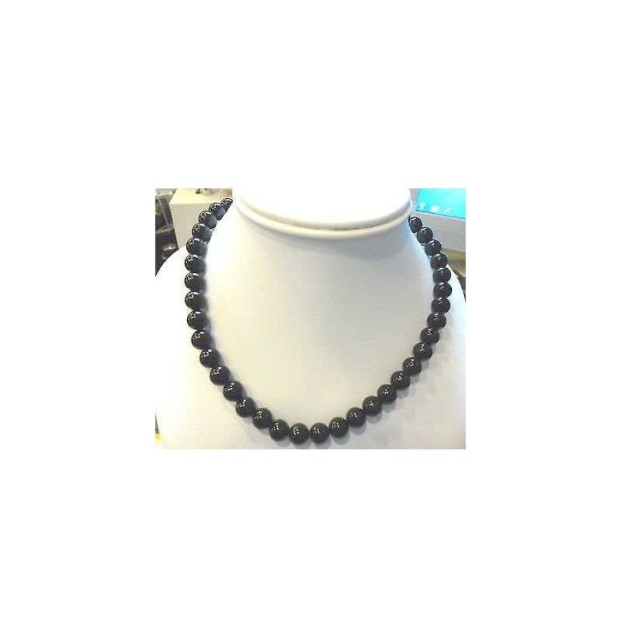 Gems Jewelry Diamond Centre | Necklace Onyx 40 Cm Ct 178 Mm 8