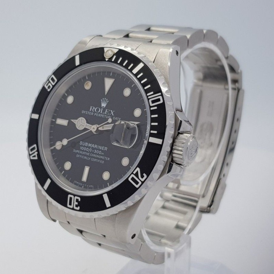 Used Watches ROLEX | Role Sub Submariner Date 16610 Good Condition Stahl Steel Diam918