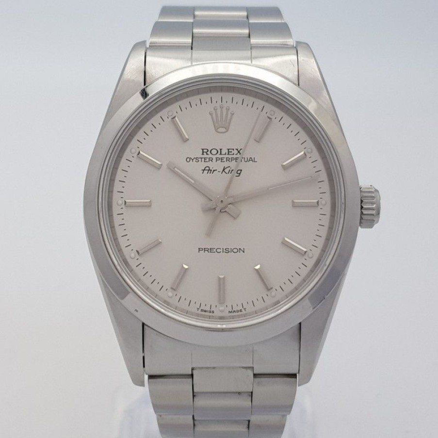 Used Watches ROLEX | Rolex Air-King 14000 34Mm Good Condition Stahl Steel 1674Cyg2E