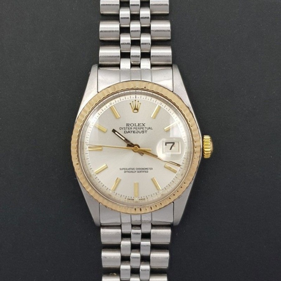 Used Watches ROLEX | Rolex Datejust 36Mm 1601 Very Good Condition Stahl Steel 2110Cy