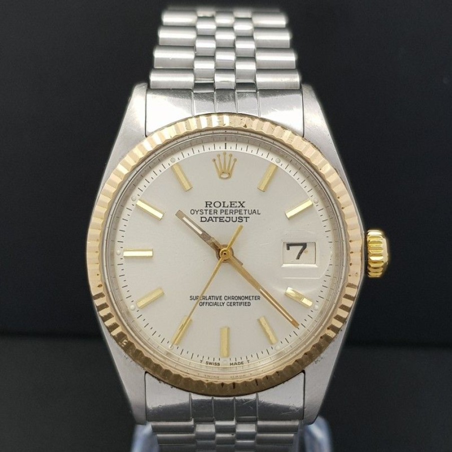 Used Watches ROLEX | Rolex Datejust 36Mm 1601 Very Good Condition Stahl Steel 2110Cy