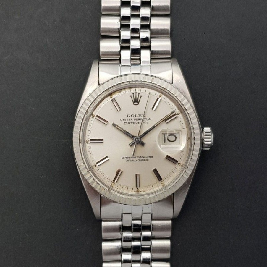 Used Watches ROLEX | Rolex Datejust 36Mm 1601 Very Good Condition Stahl Steel 1309Cy