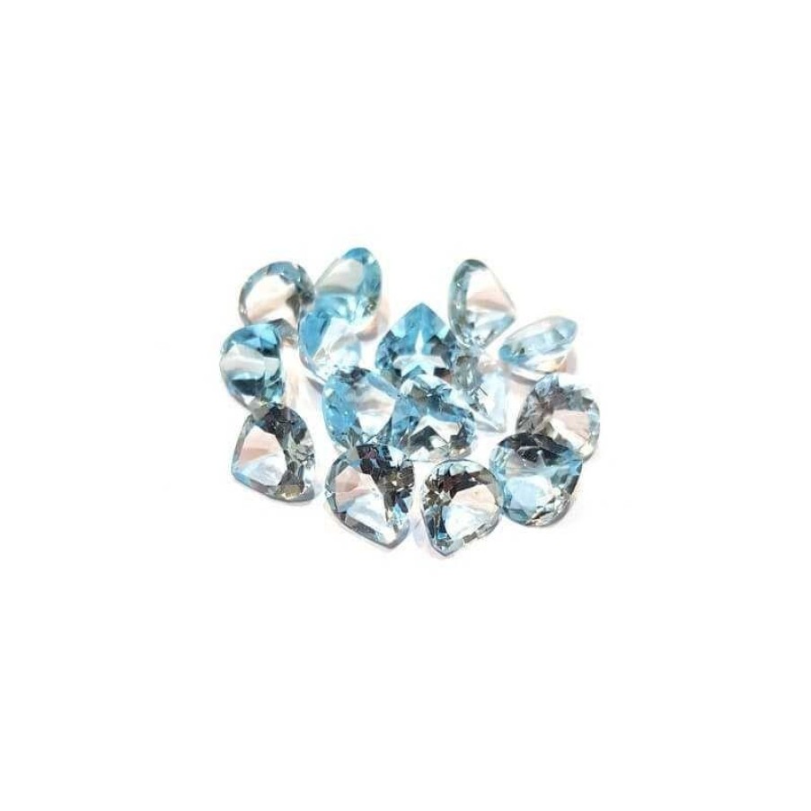 Gem Diamond Centre | Blue Topaz Drop 3.50 Carat 9.83 X 9.83 Mm