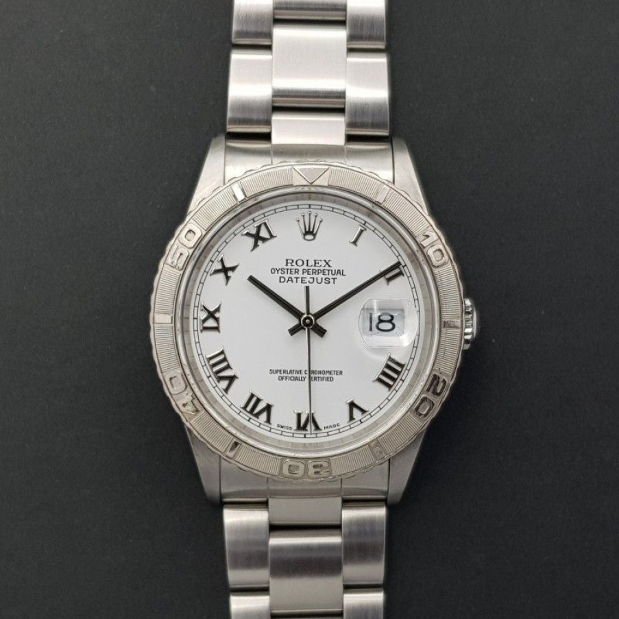 Used Watches ROLEX | Role O Date Tur Turn-O-Graph 36Mm 16264 Good Condition Stahl Steel 1...