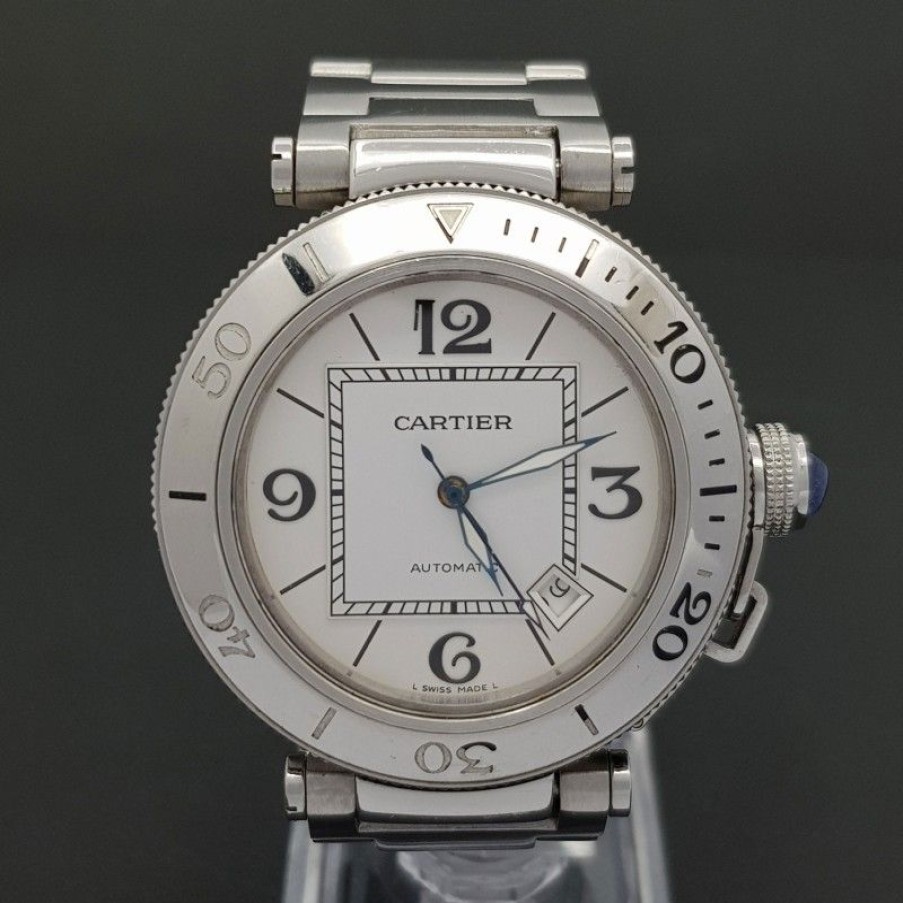 Used Watches CARTIER | Cartier Pasha Seatimer 2790 Good Condition Stahl Steel Diam1174