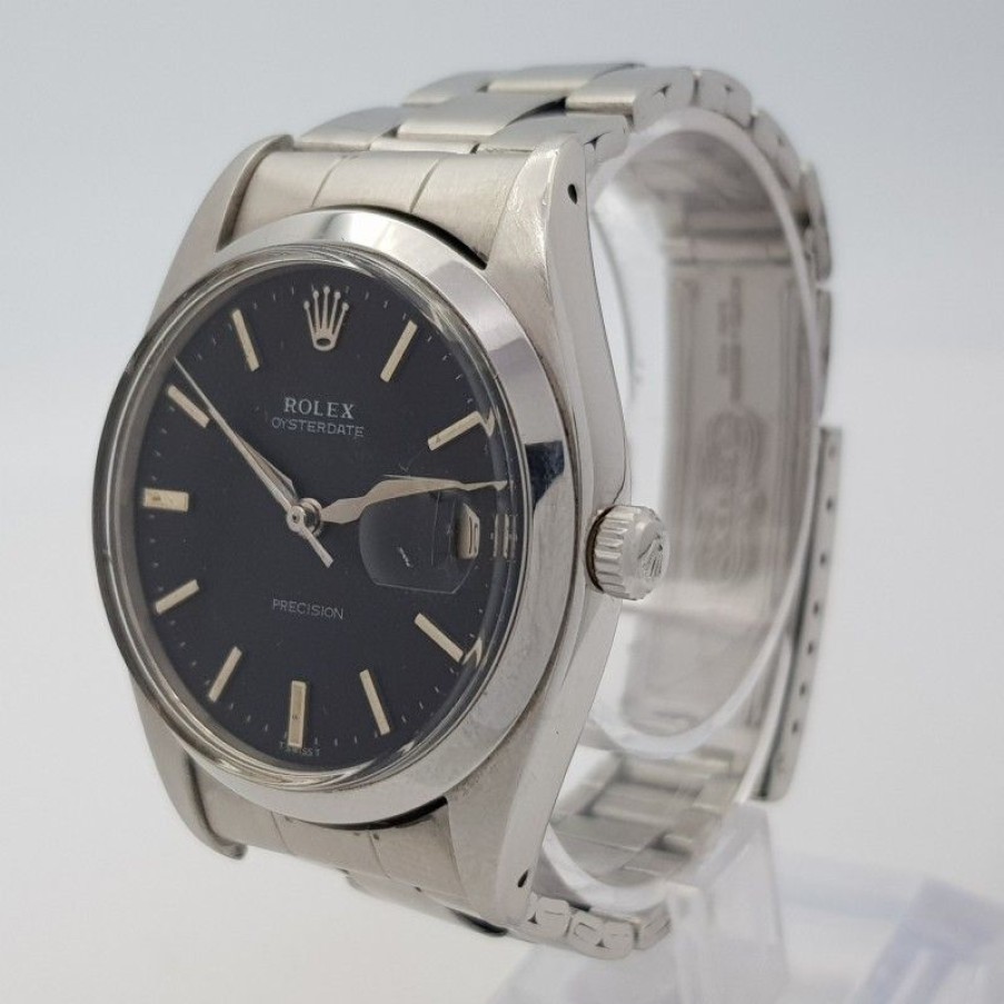 Used Watches ROLEX | Rolex Oyster Date 34Mm 6694 Good Condition Stahl Steel 2206Cyg3M