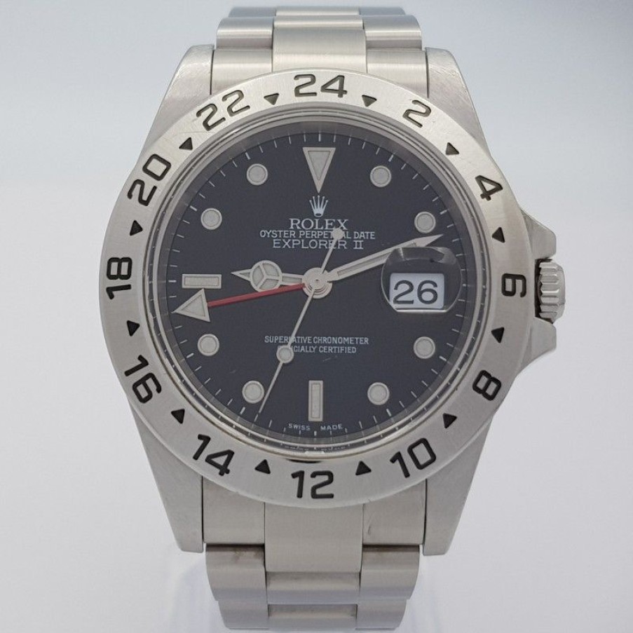 Used Watches ROLEX | Rolex Explorer Ii 16570 40Mm With Paper And Stiker Good Condition S...