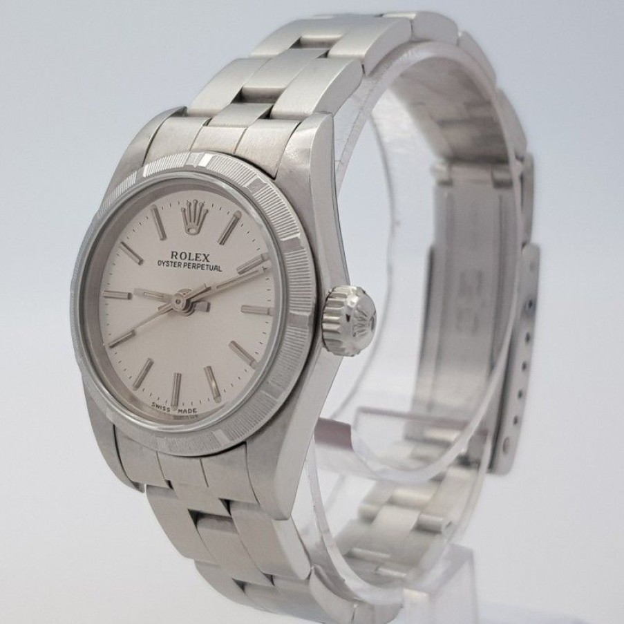 Used Watches ROLEX | Rolex Oyster Perpetual 26Mm 67230 Good Condition Stahl Steel 141Sett1