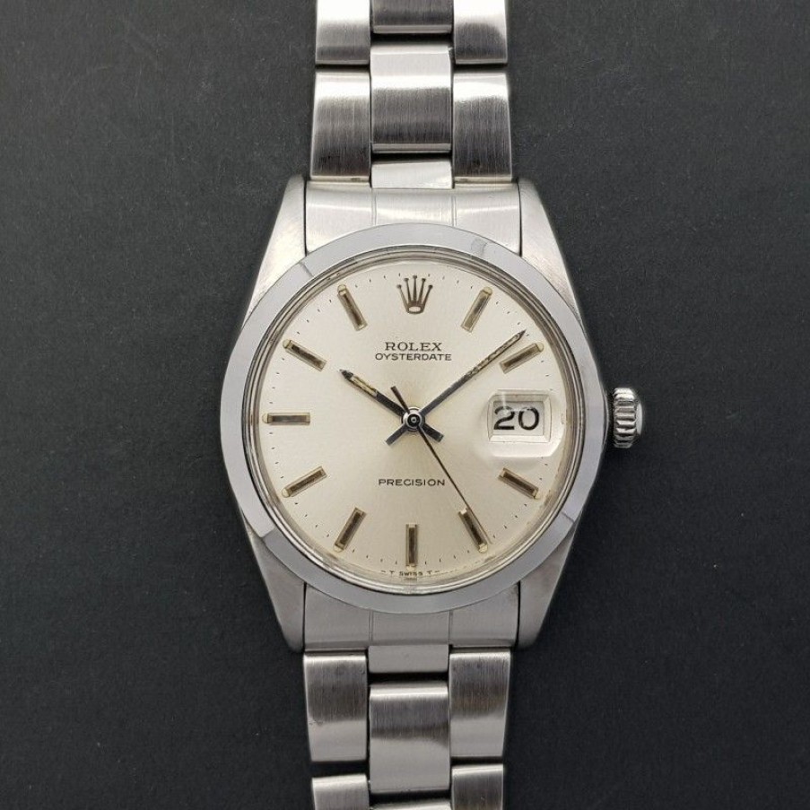 Used Watches ROLEX | Rolex Oyster Date 34Mm 6694 Good Condition Stahl Steel 86Cy