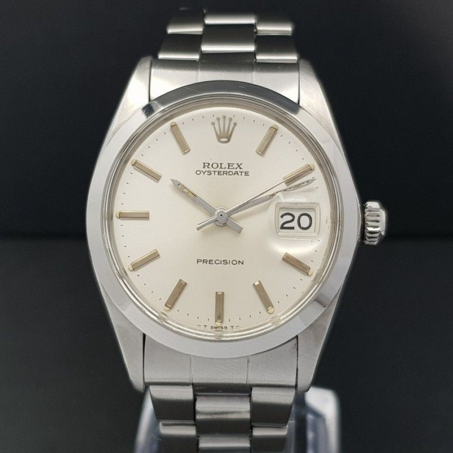 Used Watches ROLEX | Rolex Oyster Date 34Mm 6694 Good Condition Stahl Steel 86Cy