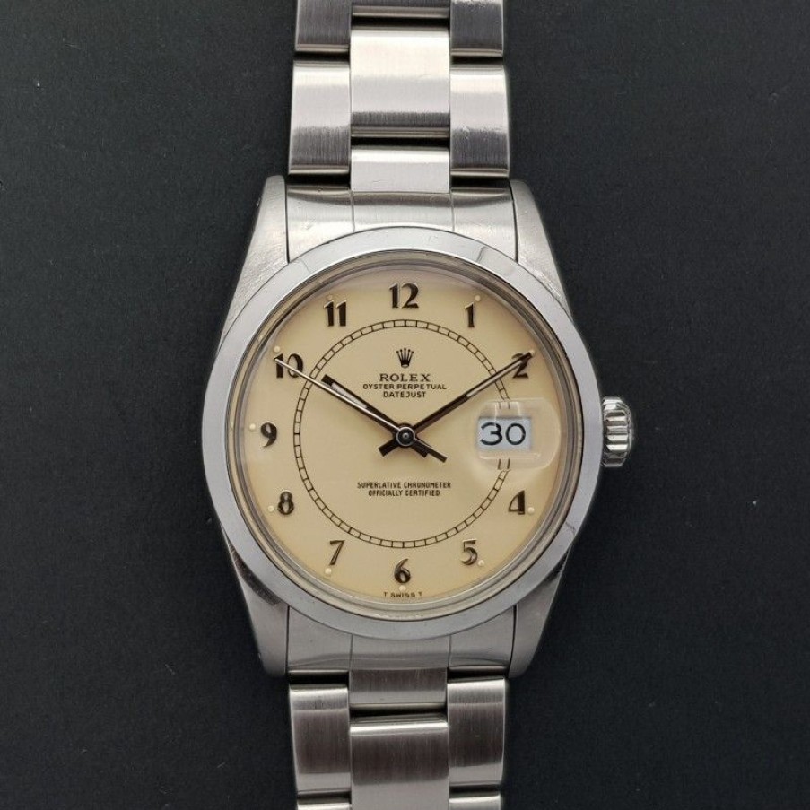 Used Watches ROLEX | Rolex Datejust 36Mm 16000 Very Good Condition Stahl Steel Diam1224