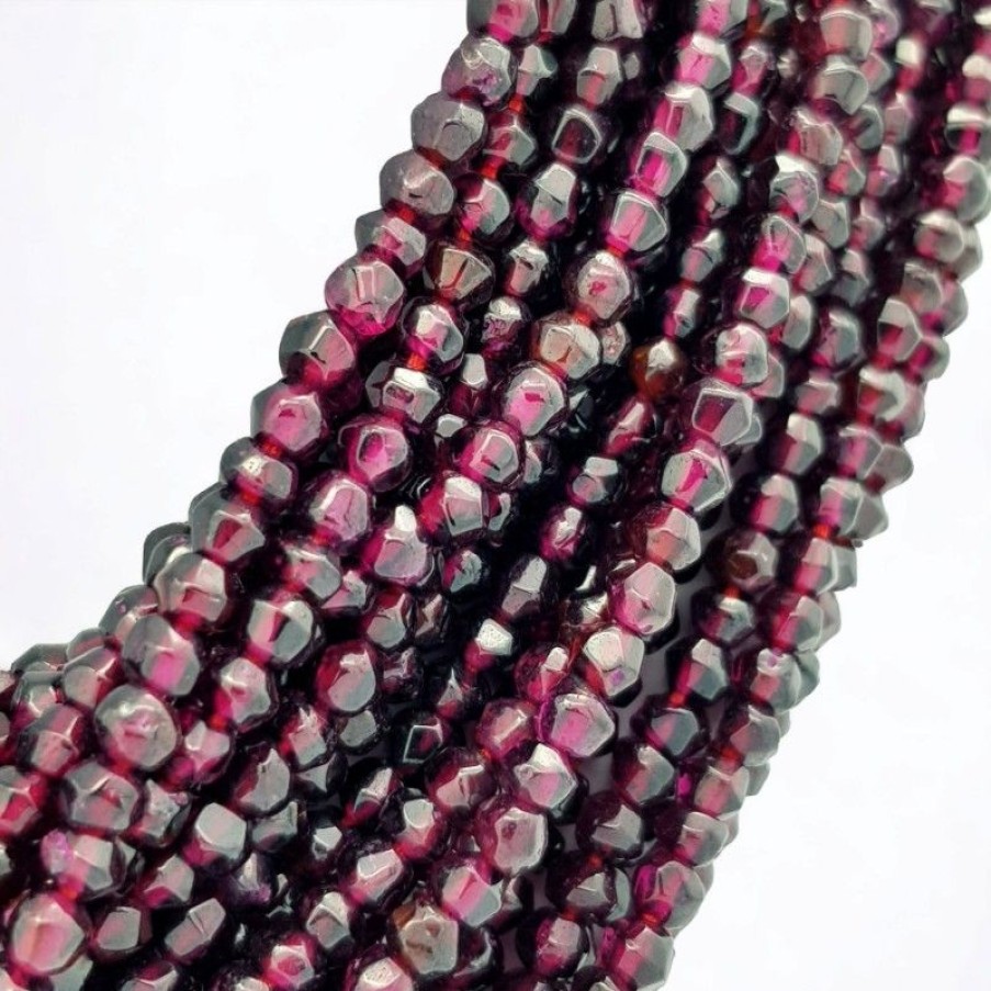 Gems Jewelry Diamond Centre | Rhodolite Necklace Wire Total 81Ct