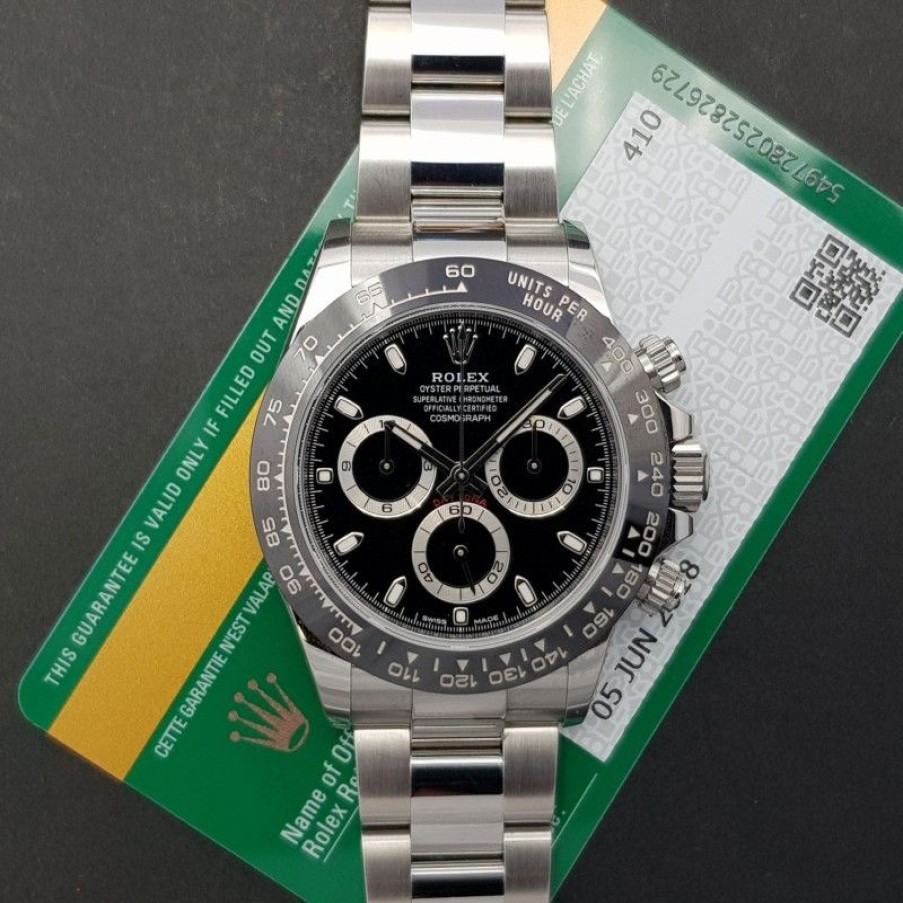 Used Watches ROLEX | Rolex Daytona 116500Ln With Card Very Good Condition Stahl Steel 15...