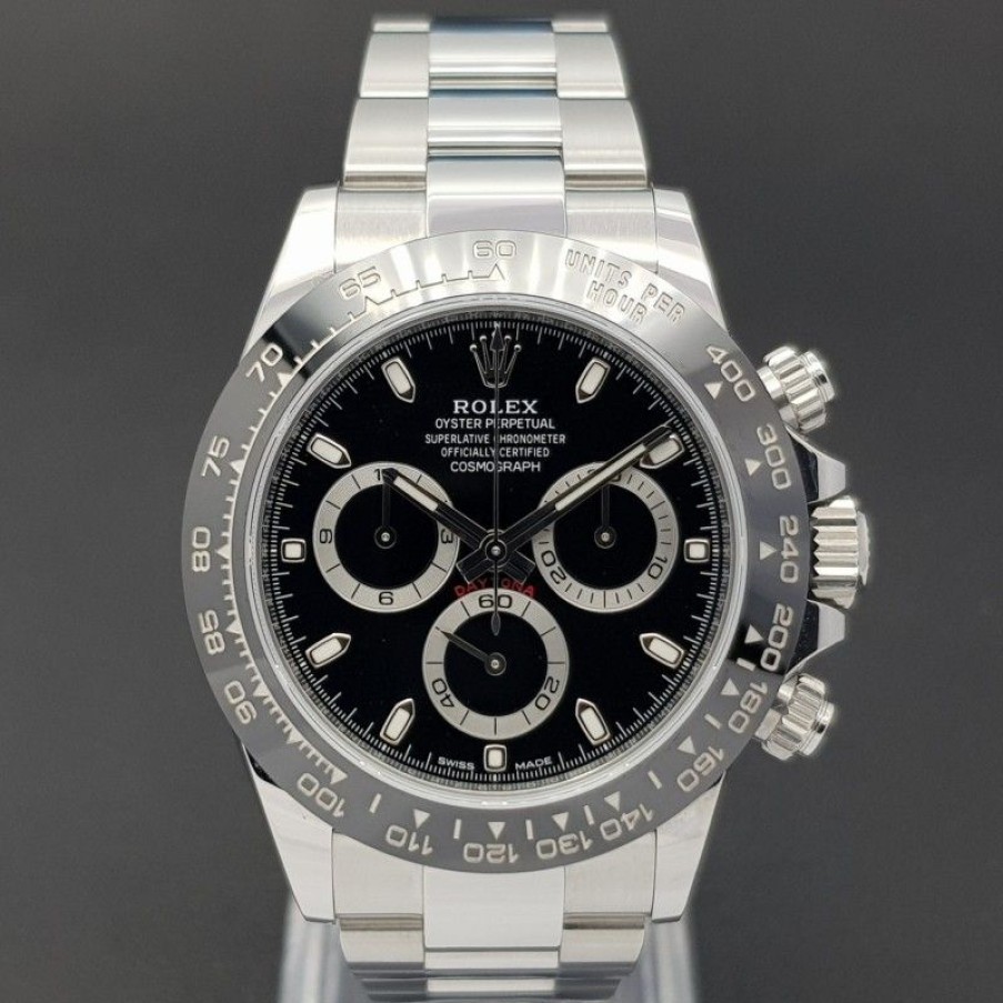 Used Watches ROLEX | Rolex Daytona 116500Ln With Card Very Good Condition Stahl Steel 15...