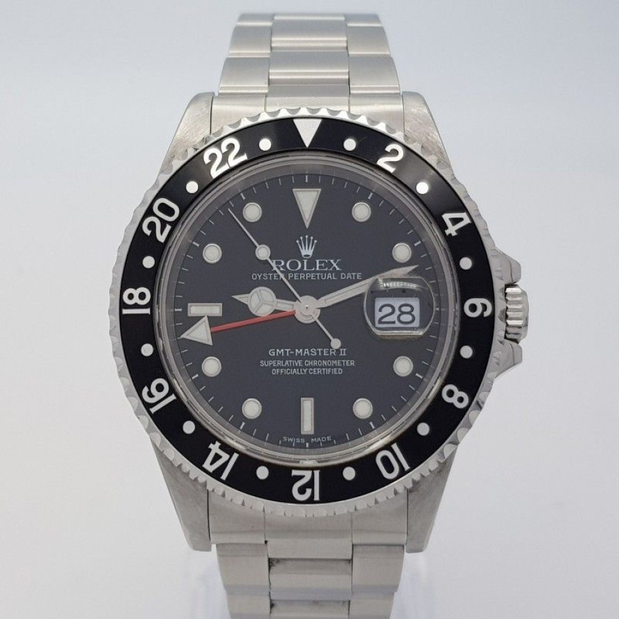 Used Watches ROLEX | Rolex Gmt-Master Ii 16710 Ser.A Good Condition Stahl Steel 2204Cy