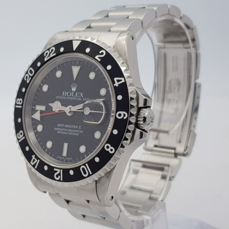 Used Watches ROLEX | Rolex Gmt-Master Ii 16710 Ser.A Good Condition Stahl Steel 2204Cy