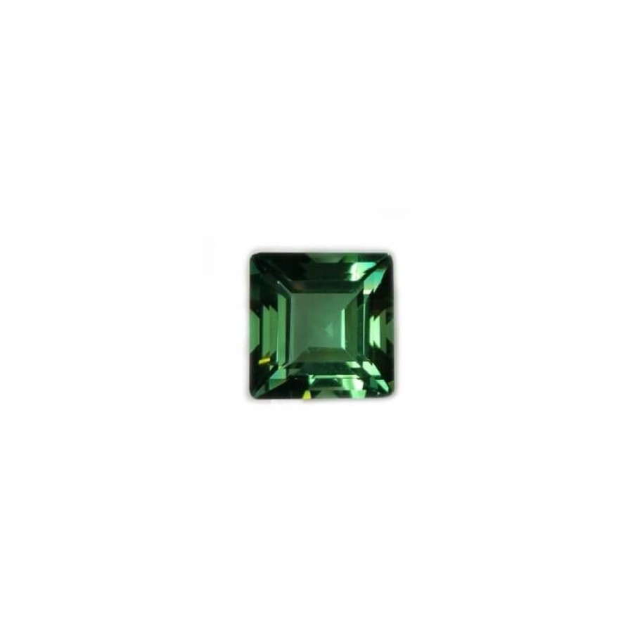 Gem Diamond Centre | Green Topaz Cut Princess 9.70 Carats 12.00 X 12.00 Mm