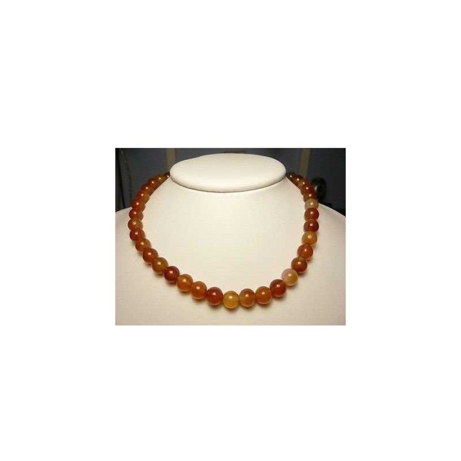 Gems Jewelry Diamond Centre | Carnelian Extra +++ Wire 250 Carats Quality High Jewellery 10 Diameter