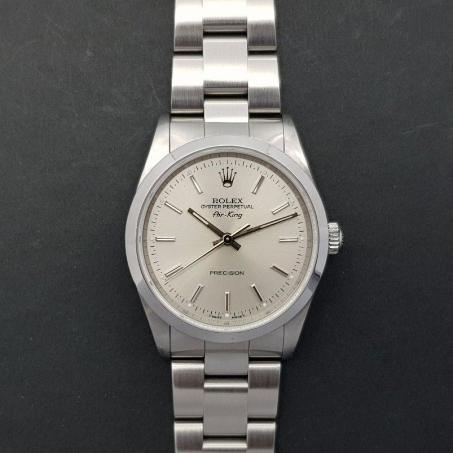 Used Watches ROLEX | Rolex Air-King 14000 34Mm Good Condition Stahl Steel 47Cy