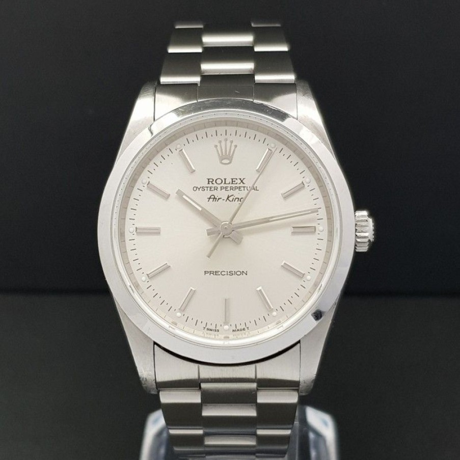 Used Watches ROLEX | Rolex Air-King 14000 34Mm Good Condition Stahl Steel 47Cy