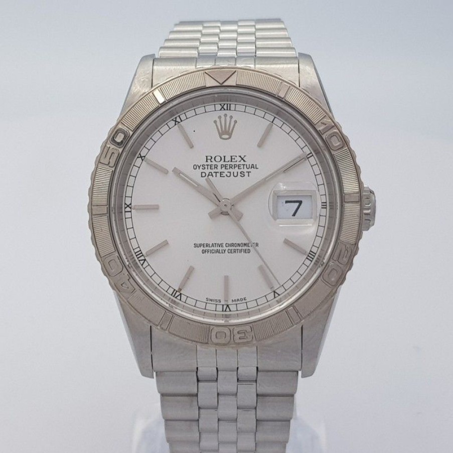 Used Watches ROLEX | Role O Date Tur Turn-O-Graph 36Mm 16264 Good Condition Stahl Steel 6...