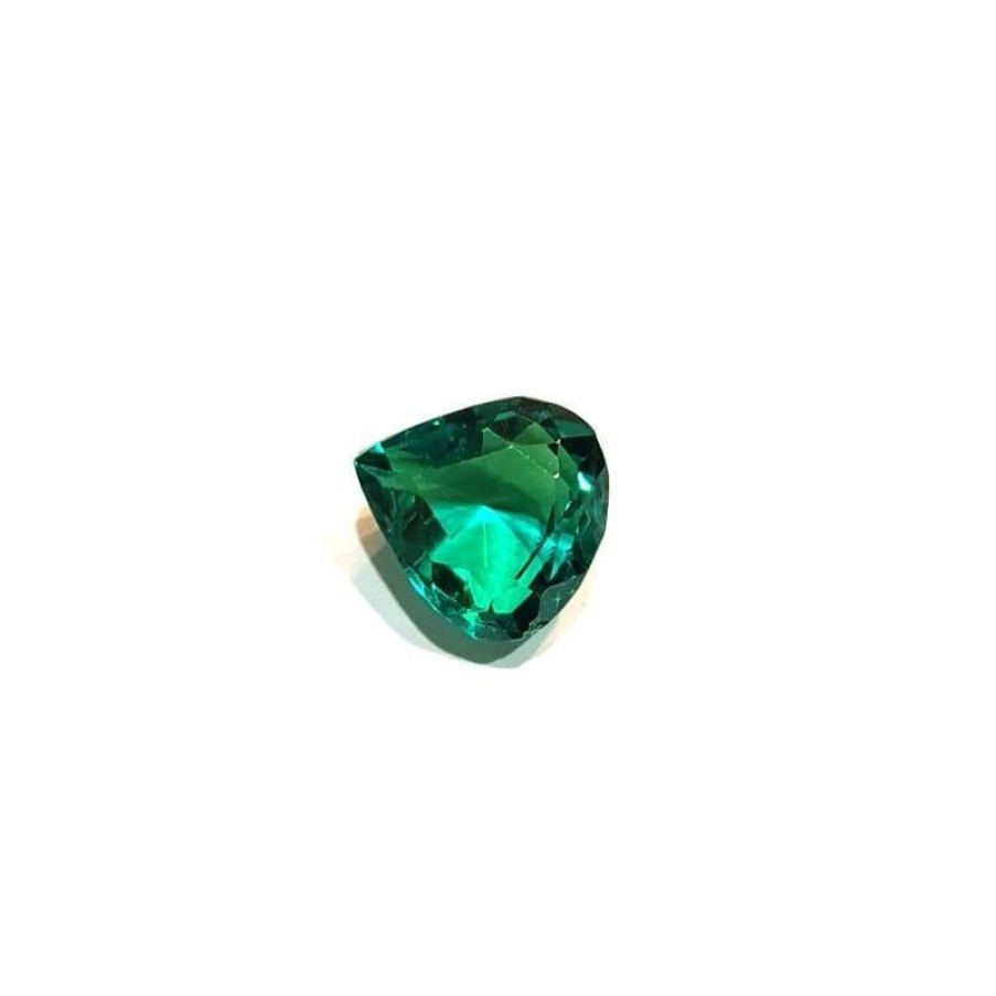 Gem Diamond Centre | Green Topaz Drop 6.84 Carats 11.30 X 11.05 Mm