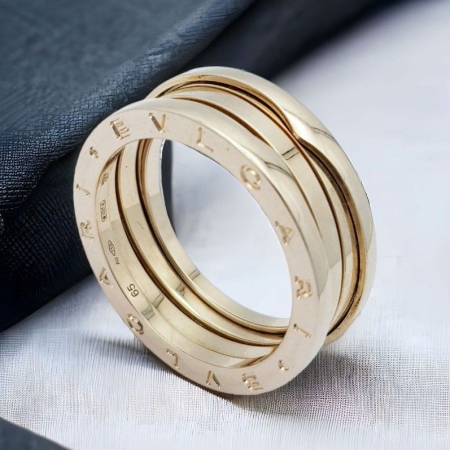 Gold Jewelry BVLGARI | Ring B. Zero 1 Size 25 In 18Kt Yellow Gold