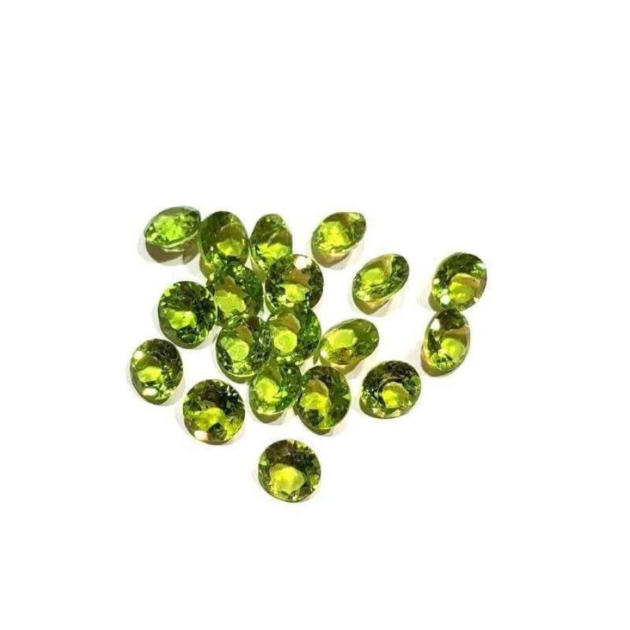 Gem Diamond Centre | Peridot Cut Round 1.60 Carat 8.00 Mm