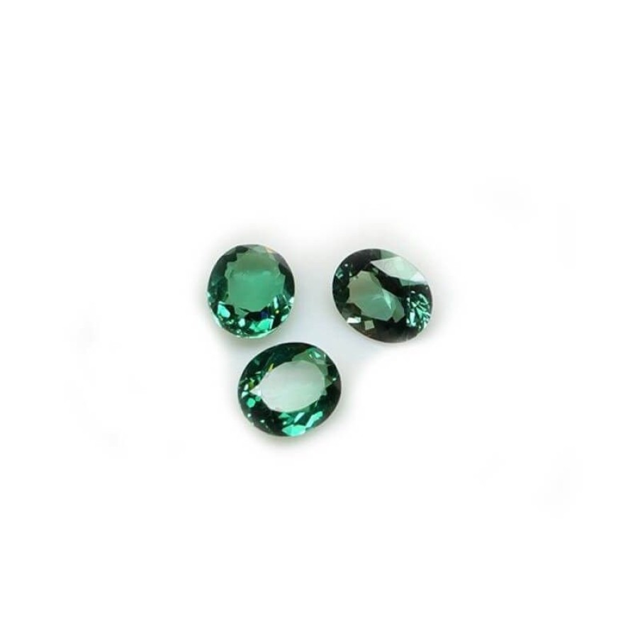 Gem Diamond Centre | Oval Green Topaz 1.85 Carat 6.95 X 9.08 Mm