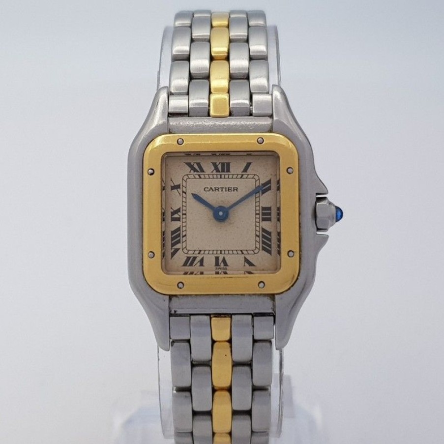 Used Watches CARTIER | Cartier Panthere Good Condition Steel And Gold Diam1068