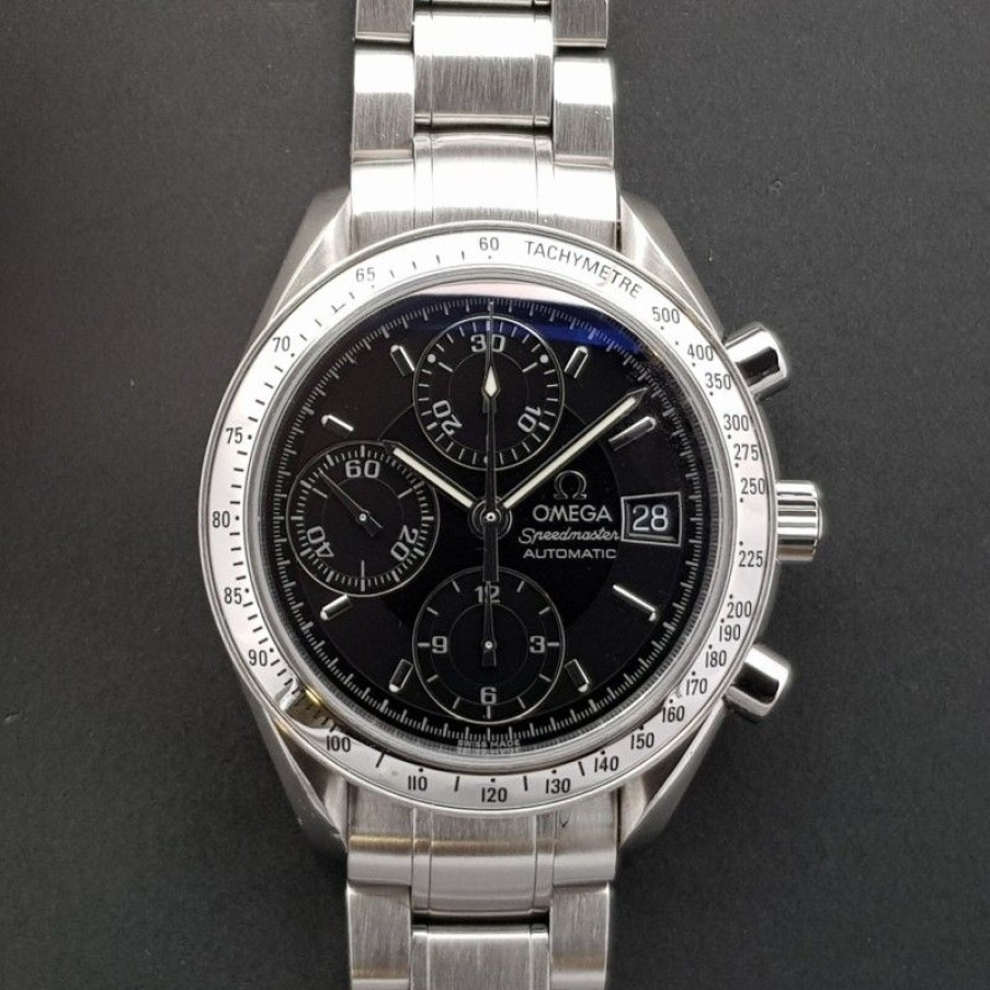 Used Watches OMEGA | Omega Speedmaster Date Automatic 3513.50 Good Condition Stahl Steel...