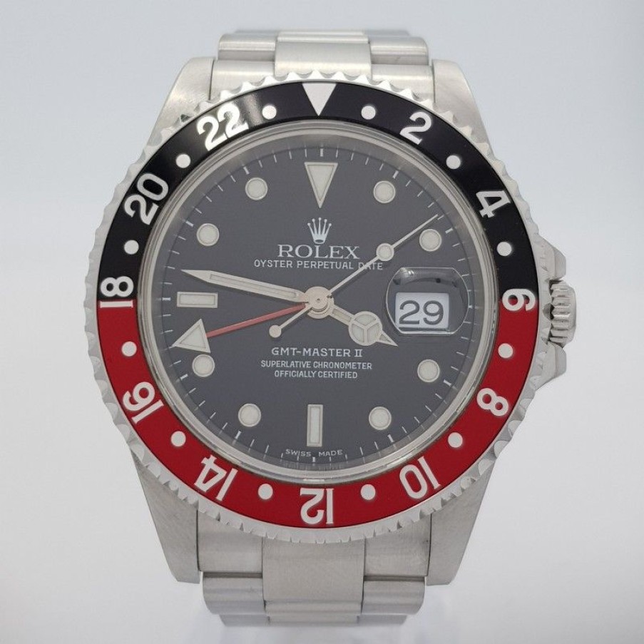 Used Watches ROLEX | Rolex Gmt-Master Ii 16710 Coke Very Good Condition Stahl Steel 2641Cy