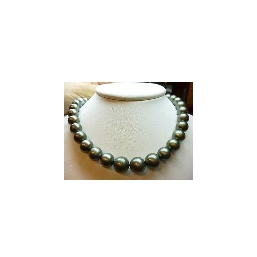 Beads And Thread Beads Diamond Centre | Tahitian Pearl Necklace Thread 11/14 Mm Carat 17.50 Grams Aaa Certified