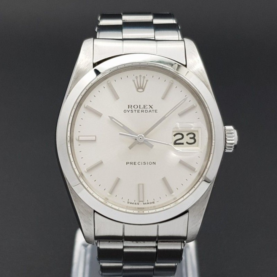 Used Watches ROLEX | Rolex Oyster Date 34Mm 6694 Very Good Condition Stahl Steel Diam1184