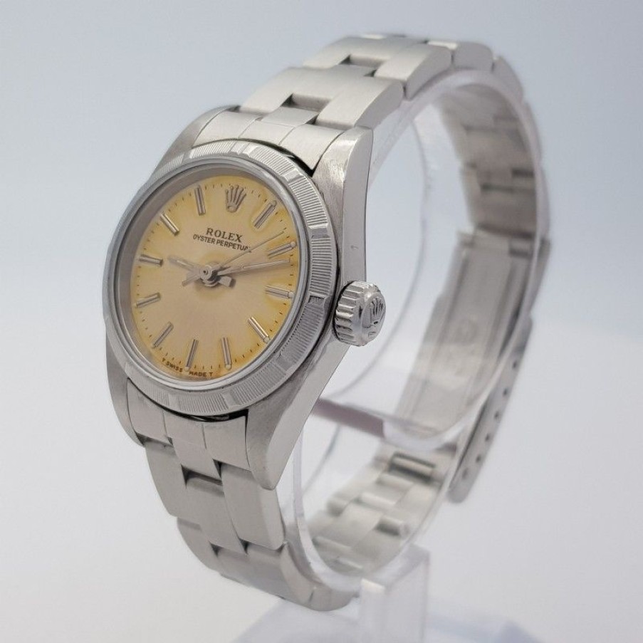 Used Watches ROLEX | Rolex Oyster Perpetual 26 Mm 67230 Good Condition Stahl Steel 2275C...