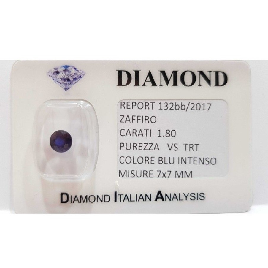 Gem Diamond Centre | 1.80 Carat Oval Sapphire In Certified Blister