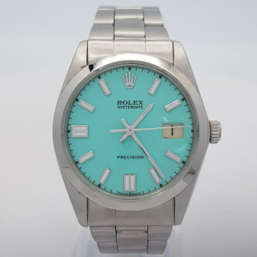 Used Watches ROLEX | Rolex Oyster Date 34Mm 6694 Good Condition Stahl Steel 1104Cy