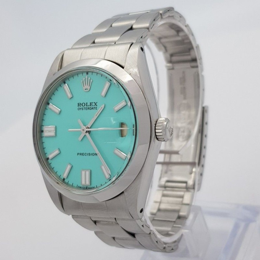 Used Watches ROLEX | Rolex Oyster Date 34Mm 6694 Good Condition Stahl Steel 1104Cy