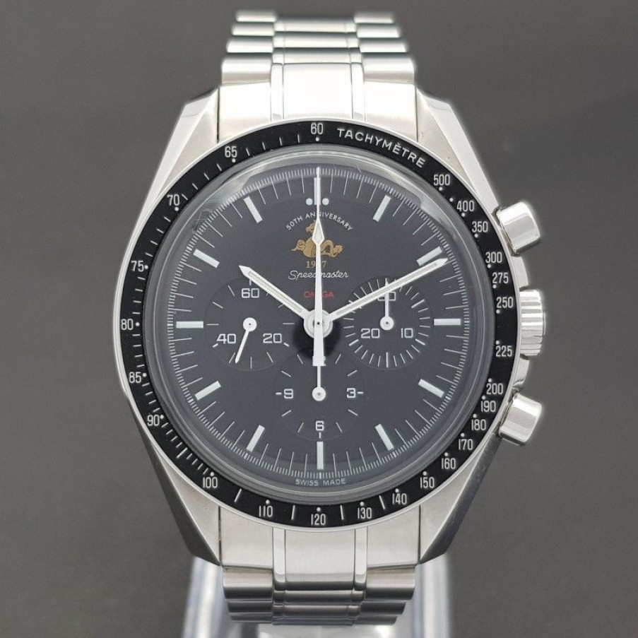 Used Watches OMEGA | Omega Speedmaster 50Th Anniversary Very Good Condition Stahl Steel ...