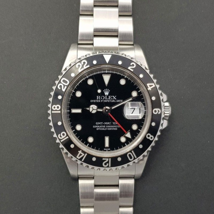 Used Watches ROLEX | Rolex Gmt-Master 16700 With Paper Only Swiss Good Condition Stahl S...