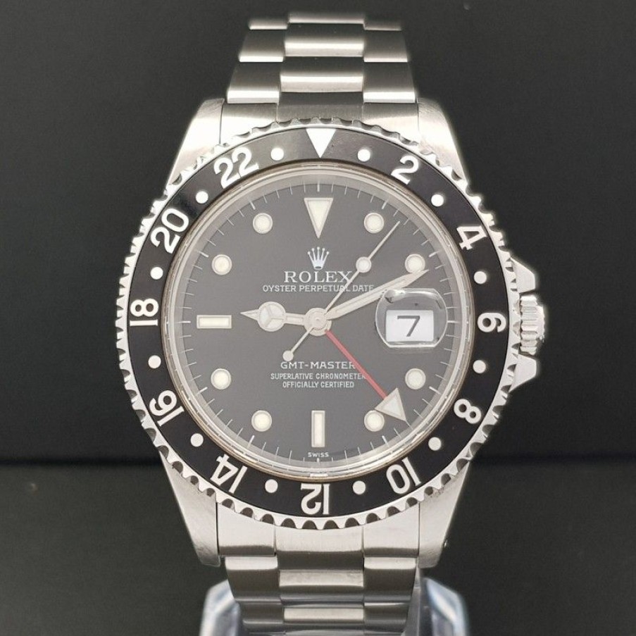 Used Watches ROLEX | Rolex Gmt-Master 16700 With Paper Only Swiss Good Condition Stahl S...