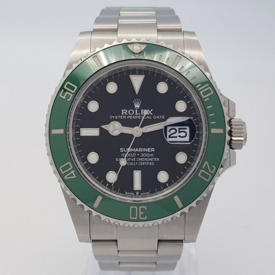 Used Watches ROLEX | Rolex Submariner Date 41Mm 126610Lv With Card Like New Condition St...