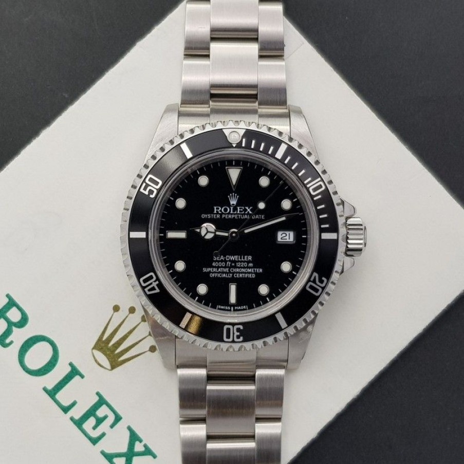 Used Watches ROLEX | Rolex Sea-Dweller 40Mm 16600 With Paper Good Condition Stahl Steel 885