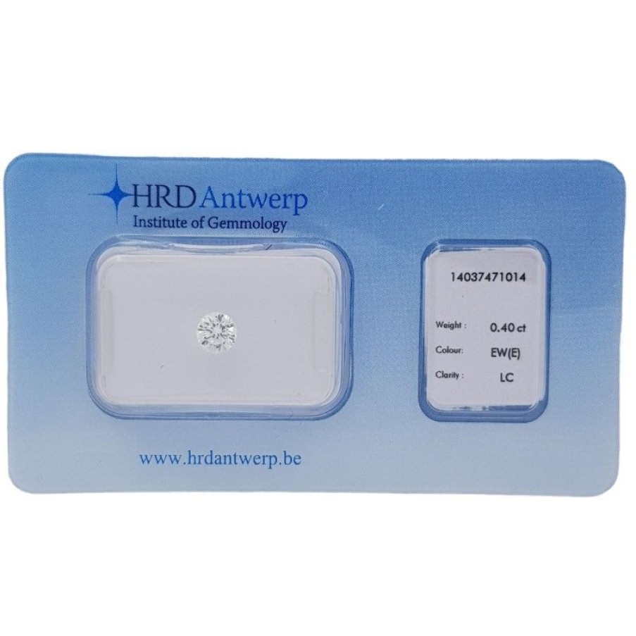 Certified Diamonds HRD Antwerp | Certified Diamond Hrd 0.40 If E - Rep.14037471014